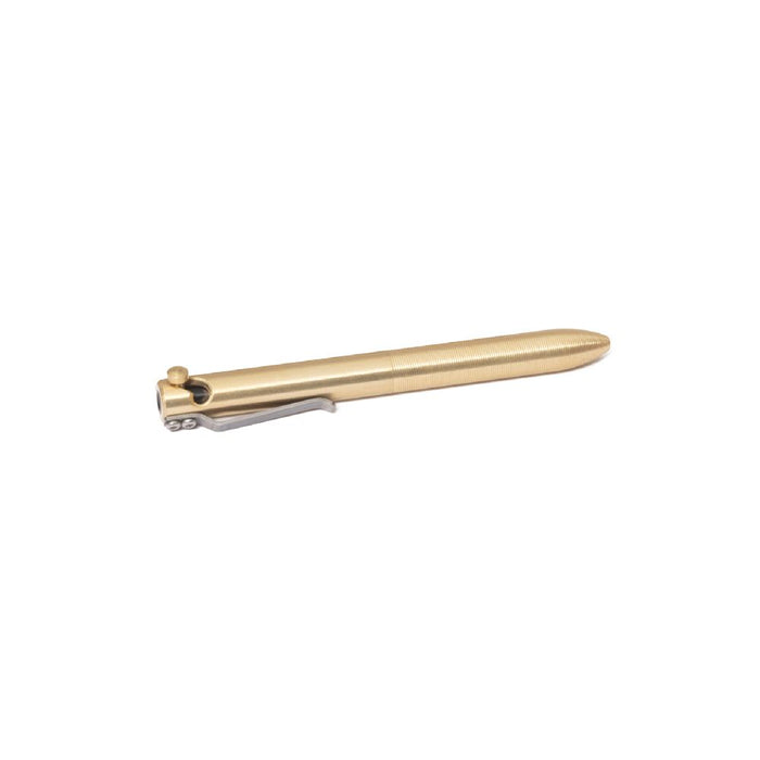 basik.002.brass rollerball pen