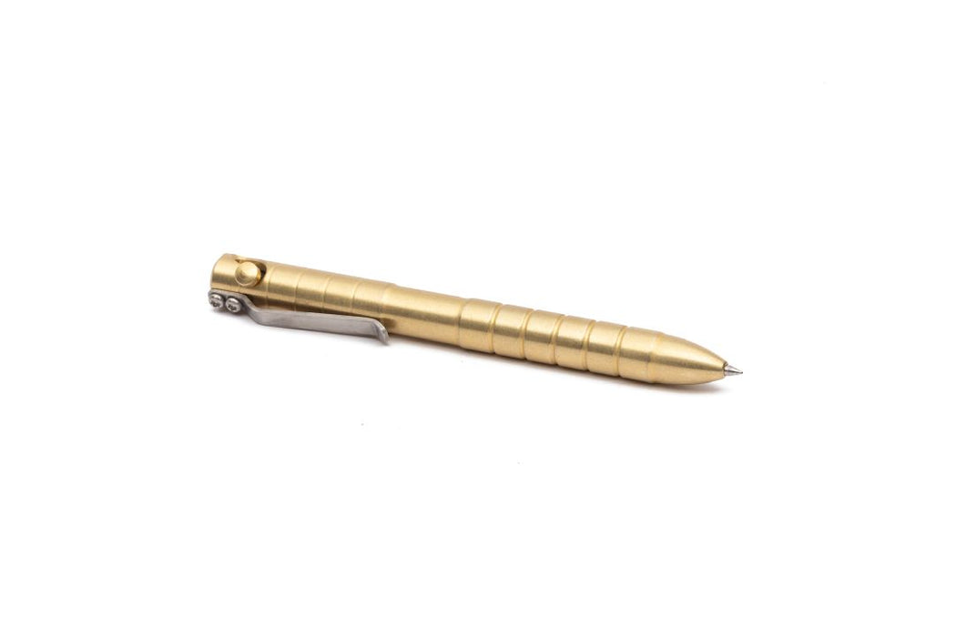 basik.003.brass rollerball pen