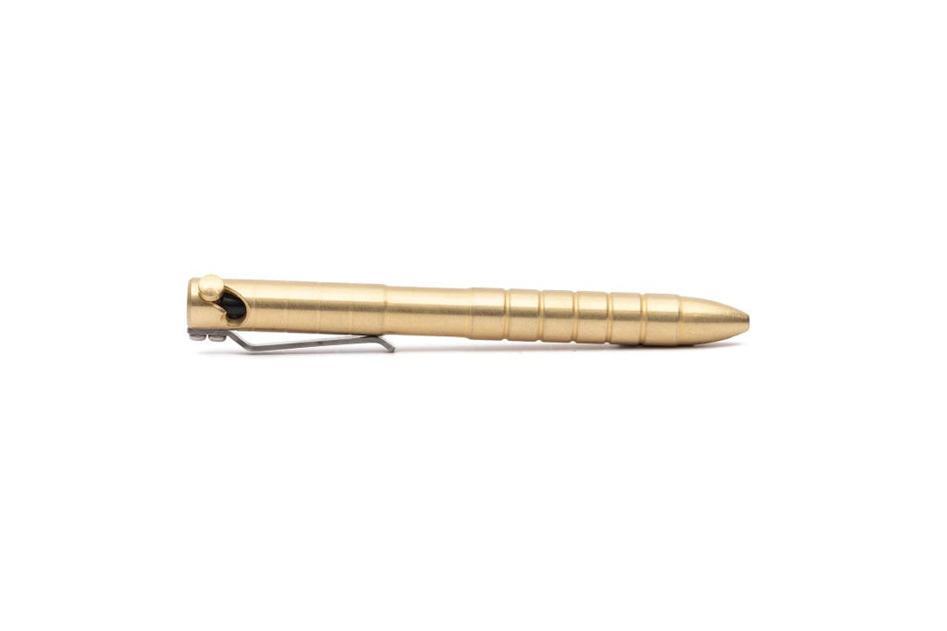 basik.003.brass rollerball pen