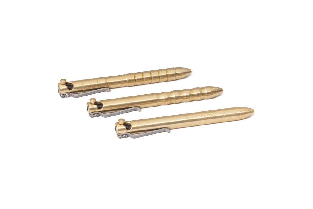 basik brass 3-pen bundle
